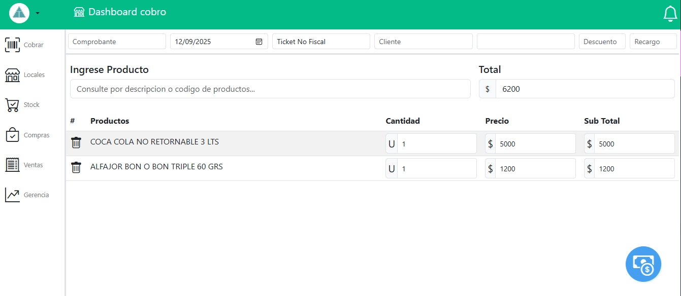 Imagen POS por Clic Caja